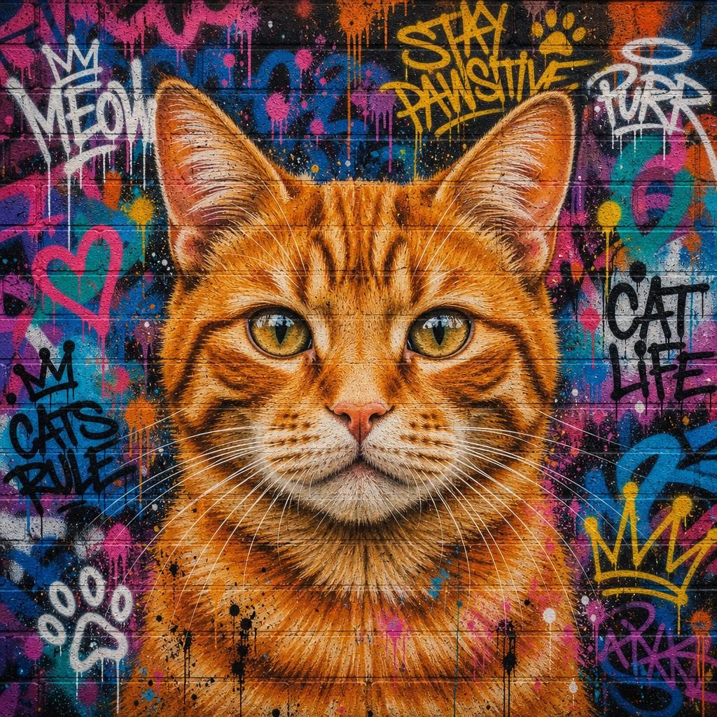 Chat style Graffiti