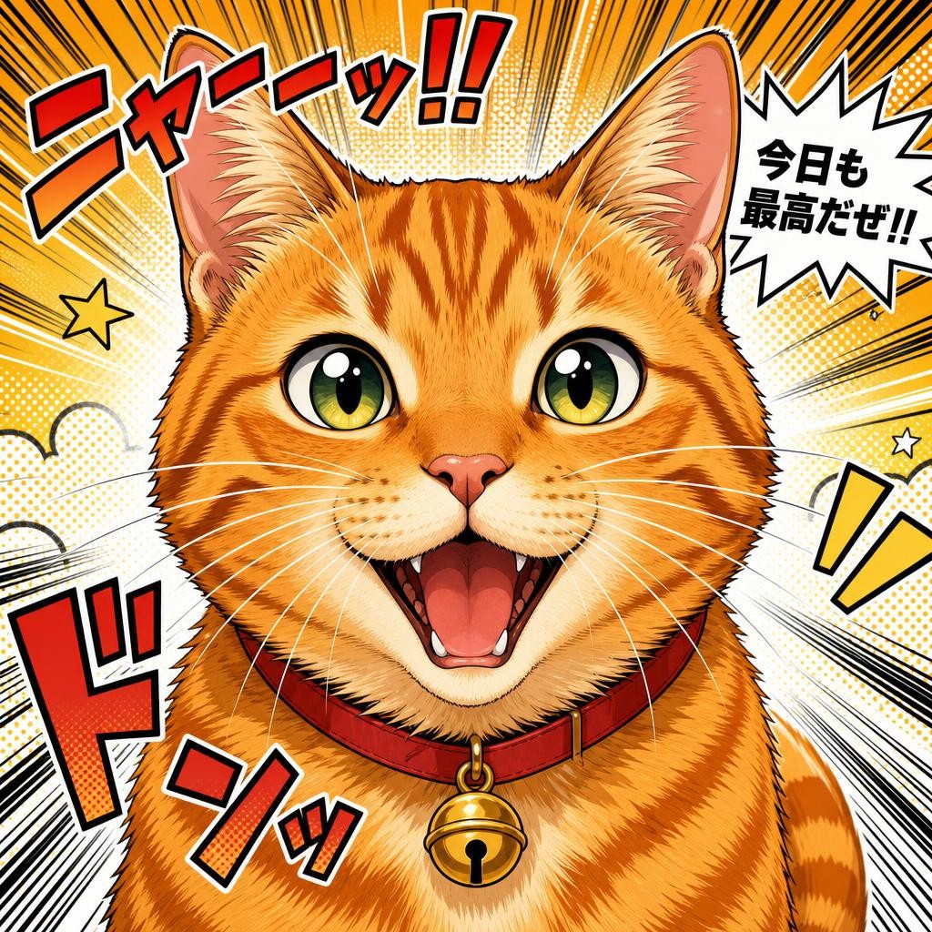 Chat style Manga